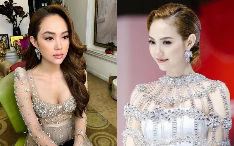 Tháng 7 bão tố hari won bị tố nâng mũi để giữ chồng minh hằng độn cằm biến dạng