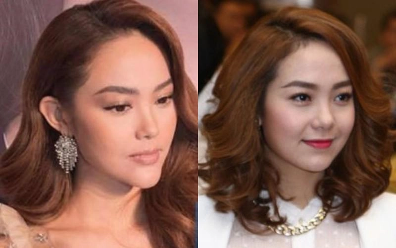 Tháng 7 bão tố hari won bị tố nâng mũi để giữ chồng minh hằng độn cằm biến dạng