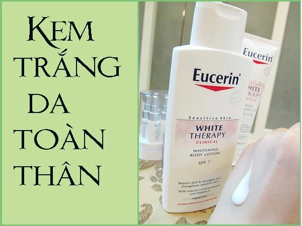 Top 4 kem dưỡng trắng da toàn thân giúp bảo vệ bạn trong mùa hè rực lửa này