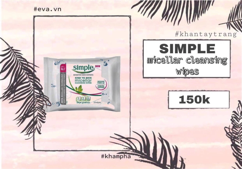 Top 5 loại giấy tẩy trang vừa tiện vừa rẻ không thể thiếu khi đi du lịch ngày hè
