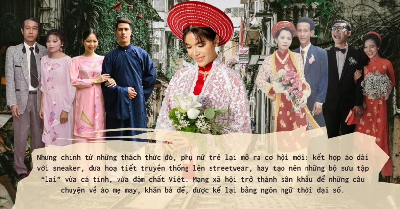Trang phục của mẹ cá tính của con thời trang việt trong dòng chảy thế hệ