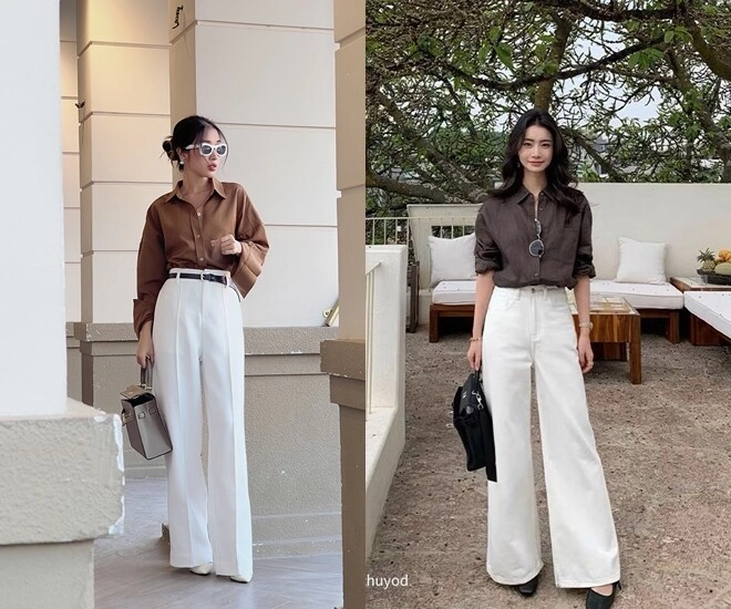 Vì sao phụ nữ 30 nhất định phải có 1 chiếc quần trắng 3 nên 3 không khi diện quần trắng để không bị phản chủ
