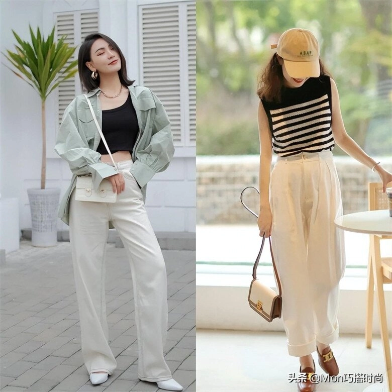 Vì sao phụ nữ 30 nhất định phải có 1 chiếc quần trắng 3 nên 3 không khi diện quần trắng để không bị phản chủ