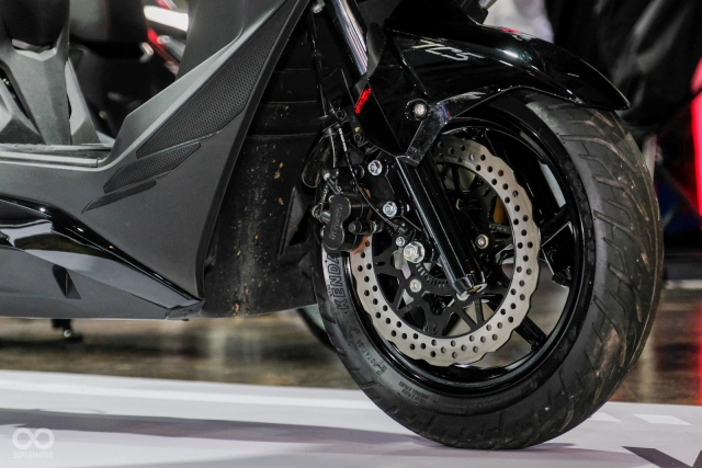 Xe ga kymco mới trang bị động cơ như nouvo 4 sở hữu dàn chân 2 đĩa và abs kênh đôi