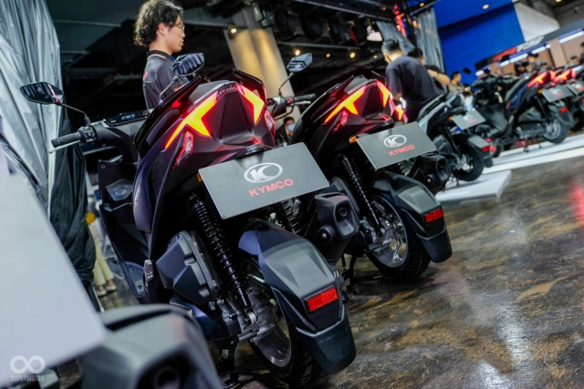 Xe ga kymco mới trang bị động cơ như nouvo 4 sở hữu dàn chân 2 đĩa và abs kênh đôi