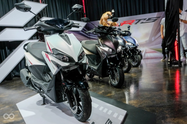 Xe ga kymco mới trang bị động cơ như nouvo 4 sở hữu dàn chân 2 đĩa và abs kênh đôi