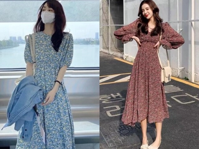 Xuống phố sáng thứ 7 với váy hoa sặc sỡ như tăng thanh hà mặc sao để trông điệu đà mà không sến