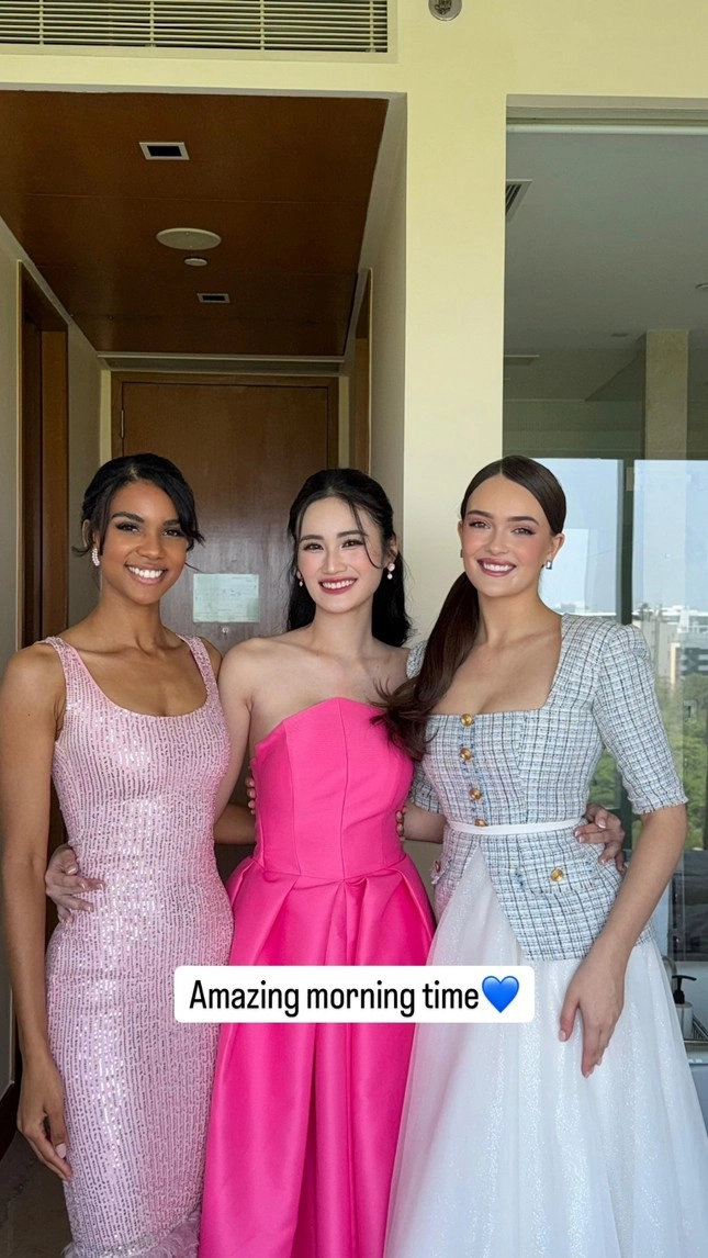 Ý nhi ngày đầu tiên đọ sắc cùng dàn thí sinh miss world 2025 phong độ thế nào