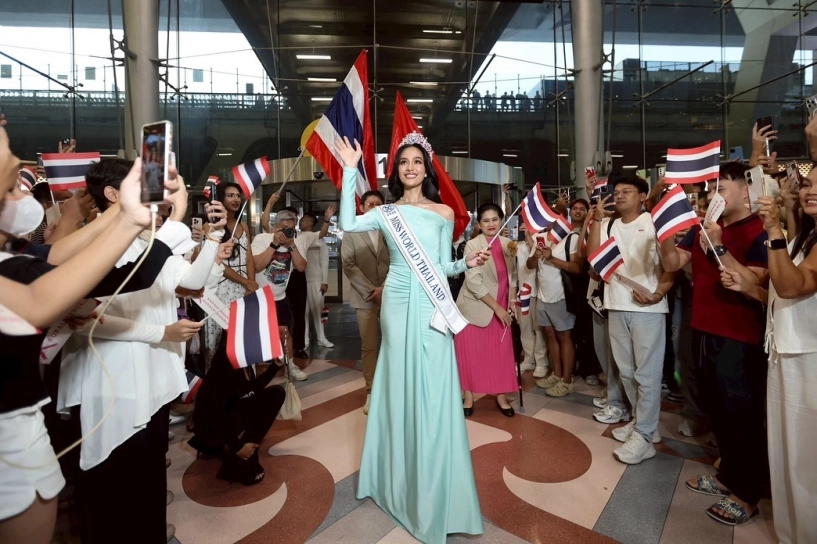 Ý nhi và các mỹ nhân tới ấn độ thi miss world