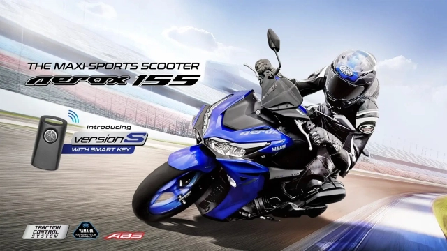 Yamaha aerox 2024 trình làng phiên bản mới xuất hiện nâng cấp trang bị