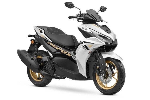 Yamaha aerox 2024 trình làng phiên bản mới xuất hiện nâng cấp trang bị
