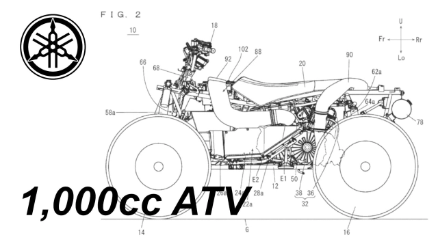 Yamaha đang phát triển một chiếc atv 1000cc mới