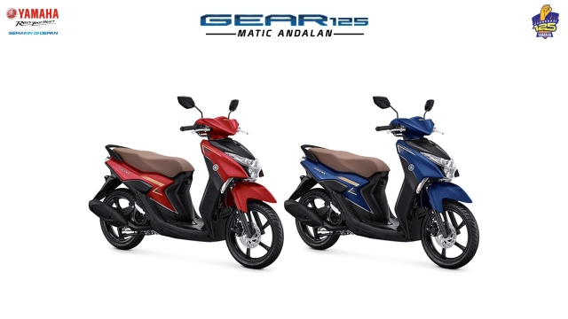Yamaha gear 2024 thay đổi toàn bộ diện mạo để thu hút người hâm mộ