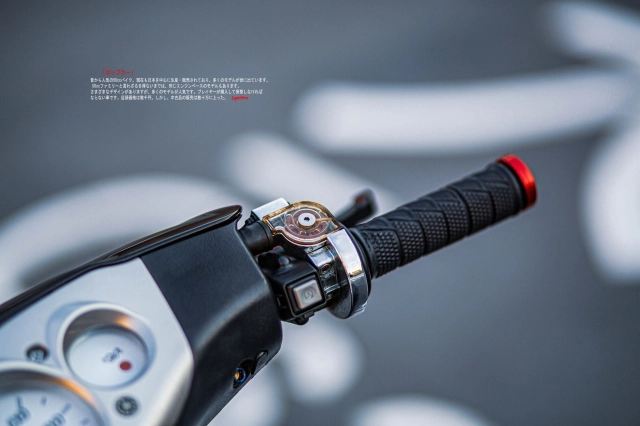 Yamaha jog sở hữu cùm ga tăng tốc trong suốt độc lạ thái lan