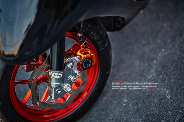 Yamaha jog sở hữu cùm ga tăng tốc trong suốt độc lạ thái lan