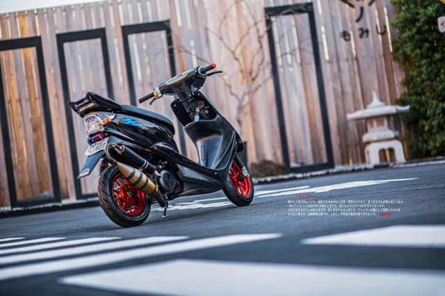 Yamaha jog sở hữu cùm ga tăng tốc trong suốt độc lạ thái lan