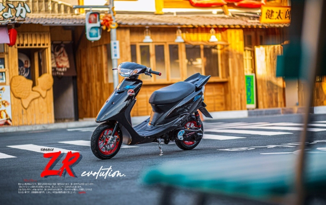 Yamaha jog sở hữu cùm ga tăng tốc trong suốt độc lạ thái lan