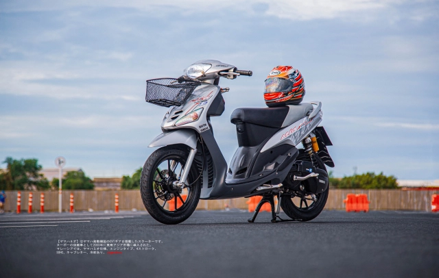 Yamaha mio độ dàn chân xương cá kịch độc vốn dĩ tuyệt chủng từ lâu