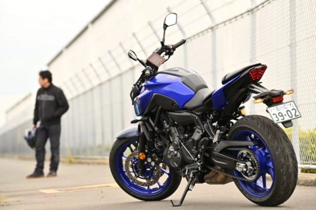 Yamaha mt-07 2024 thân thiện hơn với sự thay đổi về mẫu mã mới