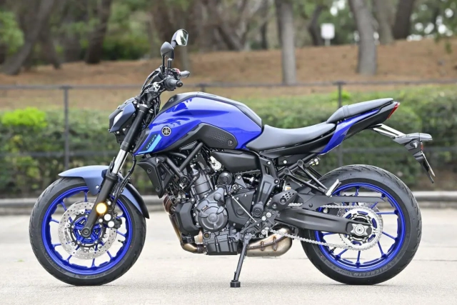 Yamaha mt-07 2024 thân thiện hơn với sự thay đổi về mẫu mã mới