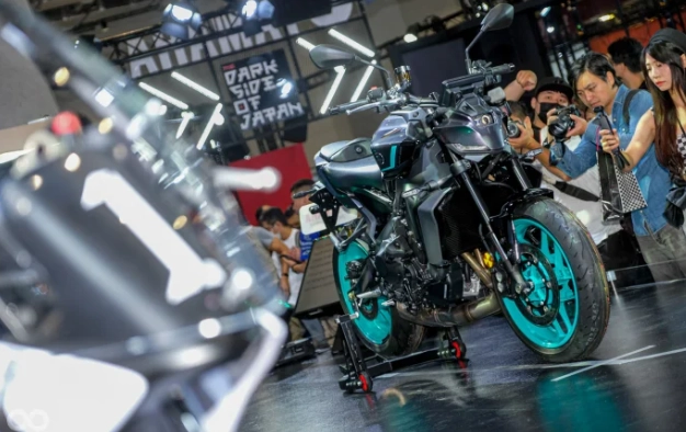 Yamaha mt-09 y-amt lộ diện thực tế tại đài loan trước sự ngỡ ngàng của người hâm mộ
