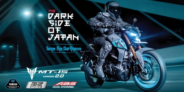 Yamaha mt-15 độc lạ trong cách phối màu trong năm 2024