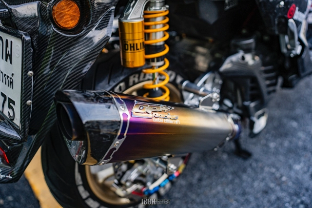 Yamaha nmax độ dàn chân chất hơn cả xe mô tô pkl