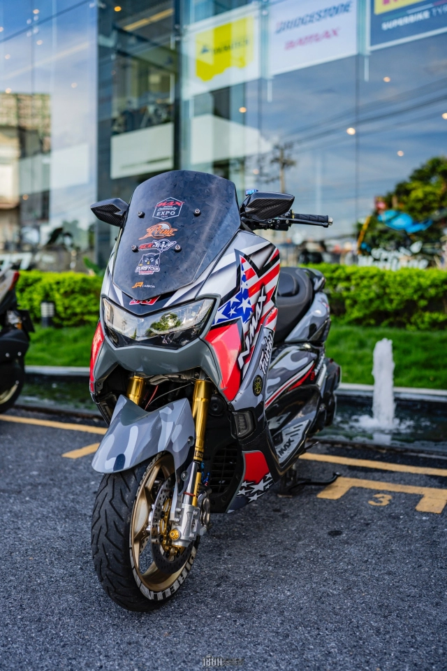 Yamaha nmax độ dàn chân chất hơn cả xe mô tô pkl