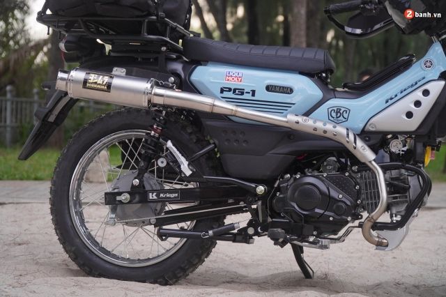 Yamaha pg-1 được chi hơn 50 triệu đồng chỉ để mua thêm túi và độ thêm pô
