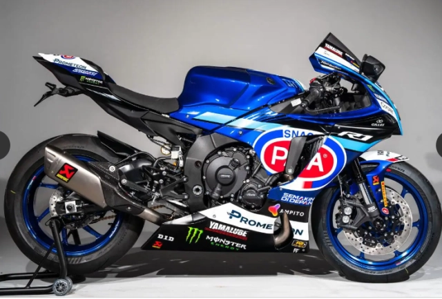 Yamaha r1 jonathan rea replica và winter test hiện đã có sẵn với số lượng giới hạn 65 chiếc