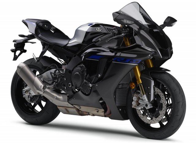 Yamaha r1 và r1m 2024 cập nhật giao diện mới vừa được ra mắt