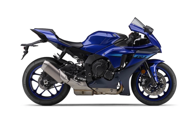 Yamaha r1 và r1m 2024 cập nhật giao diện mới vừa được ra mắt
