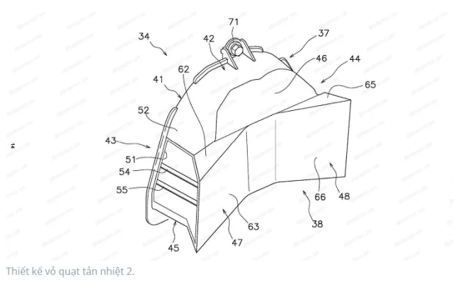 Yamaha r7 thế hệ mới được tiết lộ trong hồ sơ bằng sáng chế của hãng xe nhật bản