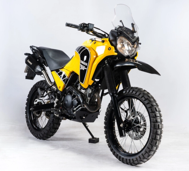 Yamaha tenere 250 rally độ mang phong cách hoài cổ