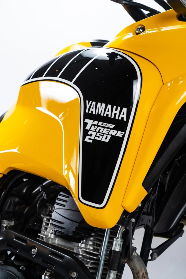 Yamaha tenere 250 rally độ mang phong cách hoài cổ