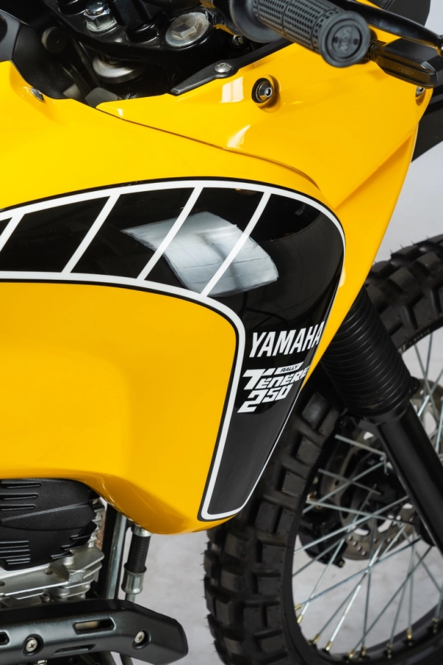 Yamaha tenere 250 rally độ mang phong cách hoài cổ