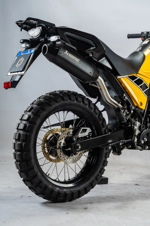 Yamaha tenere 250 rally độ mang phong cách hoài cổ
