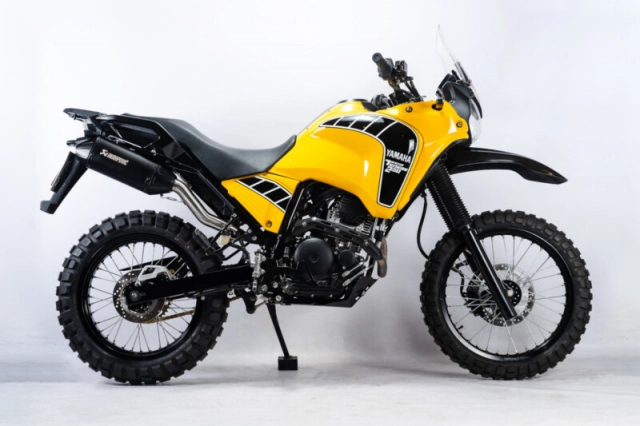 Yamaha tenere 250 rally độ mang phong cách hoài cổ