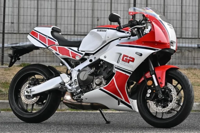Yamaha và ys gear hợp tác thiết kế màu sơn cho xsr900 gp 2024