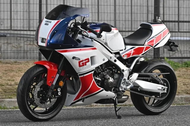 Yamaha và ys gear hợp tác thiết kế màu sơn cho xsr900 gp 2024