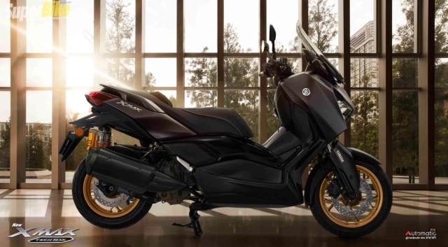 Yamaha xmax 300 2024 tech max ra mắt được trang bị sẵn phuộc ohlins