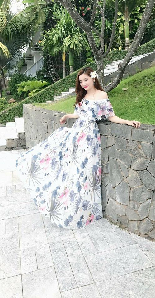 4 điều cần ghi nhớ khi chọn váy maxi đi biển cho nàng nấm lùn