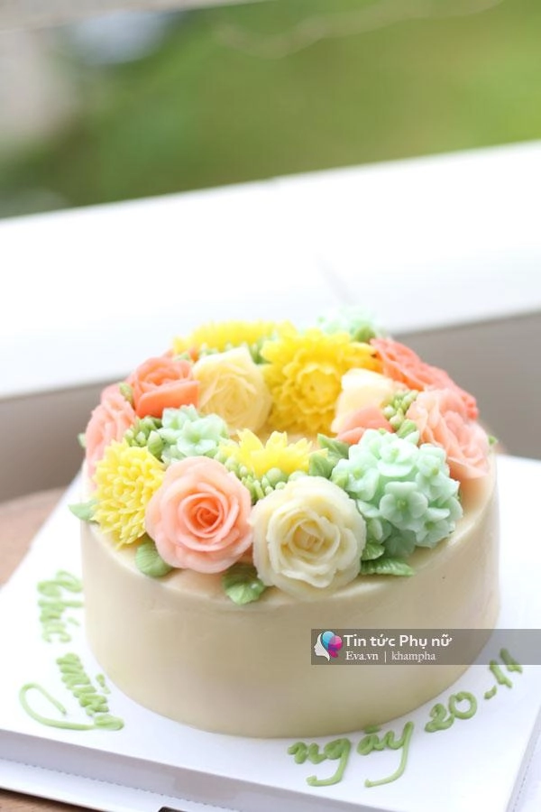 8x mê bánh kem bơ đến quên yêu làm cái nào cũng đẹp như tranh chỉ ngắm cũng no mắt