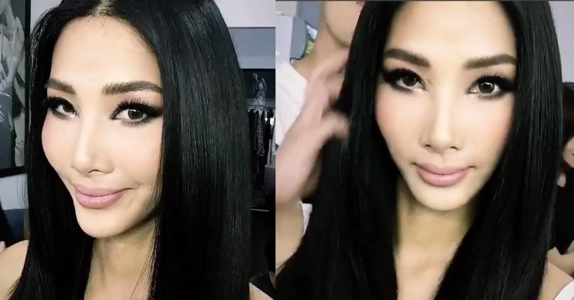 Á hậu hoàng thuỳ xinh đẹp như búp bê trong loạt ảnh hậu trường mới nhất