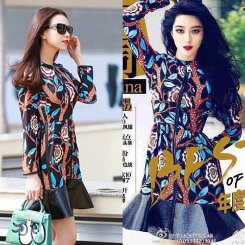 Angelababy sành điệu thế mà vẫn bị châm chọc là bản sao của phạm băng băng