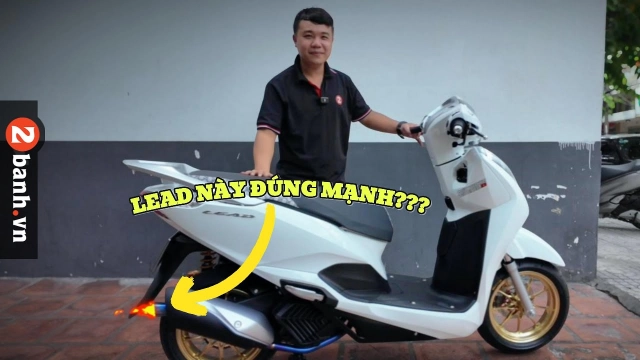Anh em thường thắc mắc honda lead lên mâm sau 12 inch sẽ trông như thế nào thì xem bản độ này nhé