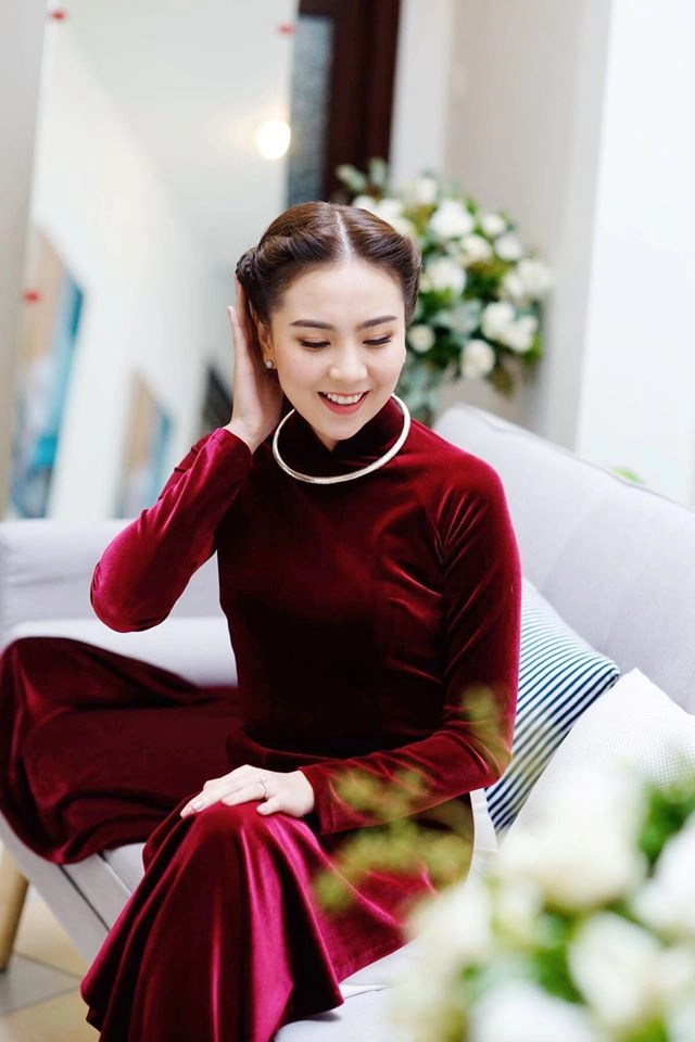 Áo dài ngày cưới của những người đẹp tăng thanh hà thu thảo thủy tiên có gì khác lạ