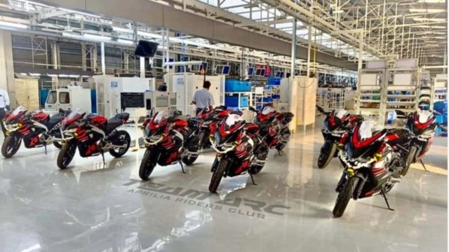 Aprilia rs457 đã sẵn sàng đến tay khách hàng vào tháng 32024