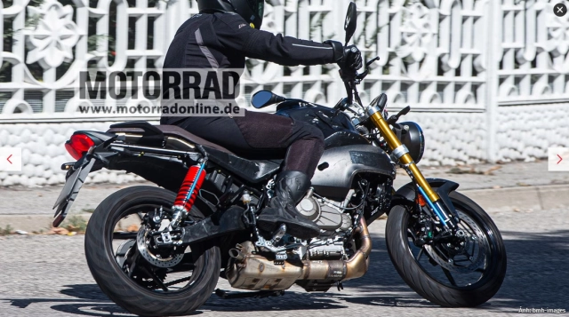 Aprilia tiết lộ chiếc nakedbike tân cổ điển mới 2 xy-lanh 48 mã lực đang trong quá trình thử nghiệm