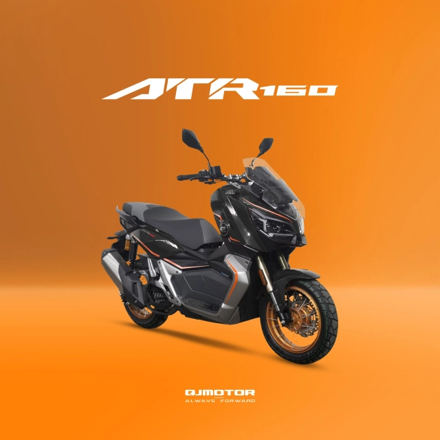 Atr160 2024 - mẫu xe tay ga độc đáo sở hữu dàn chân bánh căm vỏ không ruột